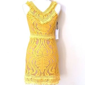 Ryse The Label | NWT Yellow Lace Dress | Sz M